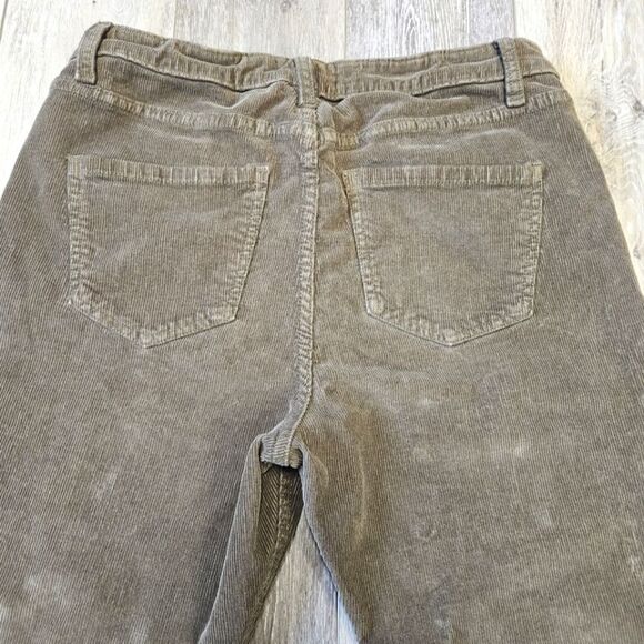 Studio Blue Stitch Fix Corduroy Brown Straight Leg Pants Women's 32 Fall Chino - Picture 5 of 8